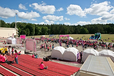 „AVON moterų bėgimo“ akimirka