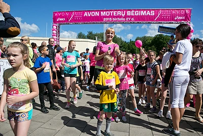 „AVON moterų bėgimo“ akimirka