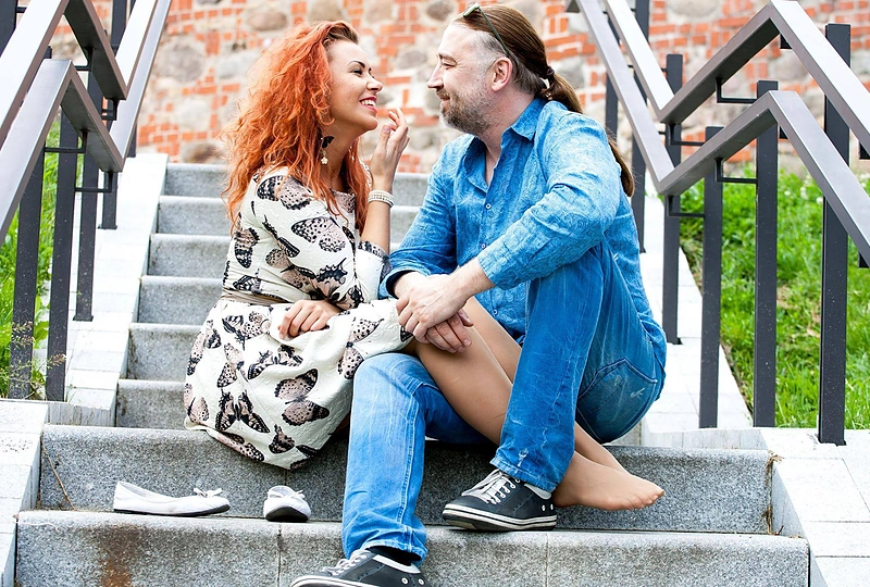 Indrė Launikonytė ir Vladas Kovaliovas / Lauryno Paškausko nuotr.