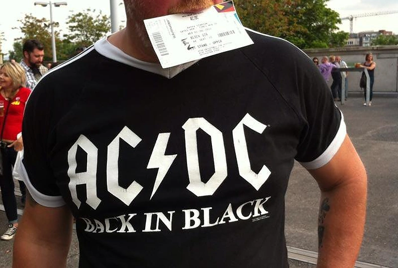 AC/DC koncertas Dubline