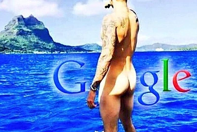 Internautai išsityčiojo iš nuogo Justino Bieberio