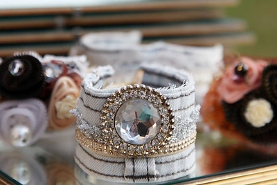 Akimirka iš Gintės Ramutytės darbų parodos atidarymo