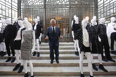 „Sandro Ferrone“ vakarėlio Romoje akimirka