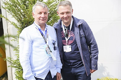 Rimantas Sinkevičius ir Eligijus Masiulis