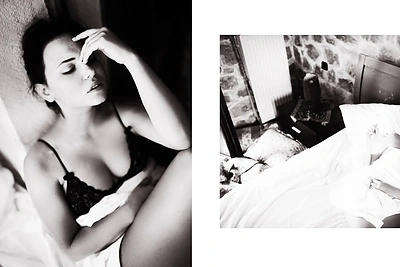 Erotinėje fotosesijoje pozavusi Justė Arlauskaitė: „Sakė, esu panaši į Monicą Bellucci, patikėjau“