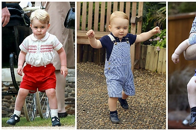 Princas George'as švenčia antrąjį gimtadienį