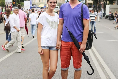 Jūros šventė – lyg podiumas