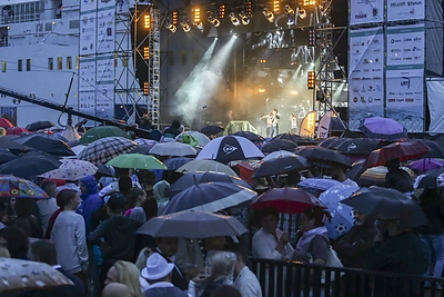 Jūros šventės koncerto akimirkos