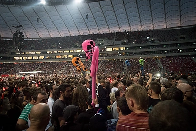 AC/DC koncerto Varšuvoje akimirka