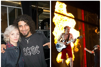 AC/DC koncerte Varšuvoje – ir gerbėjai iš Lietuvos, tarp jų Diawaros bei Egidijus Dragūnas