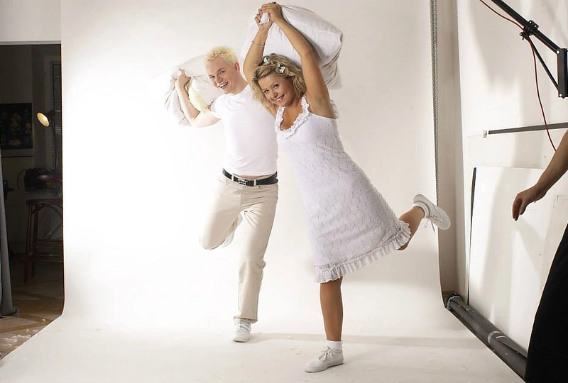 Beata Nicholson ir Juozas Liesis