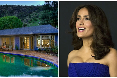 Aktorė Salma Hayek už 10 tūkst. dolerių per mėnesį išnuomoja prabangius namus Los Andžele