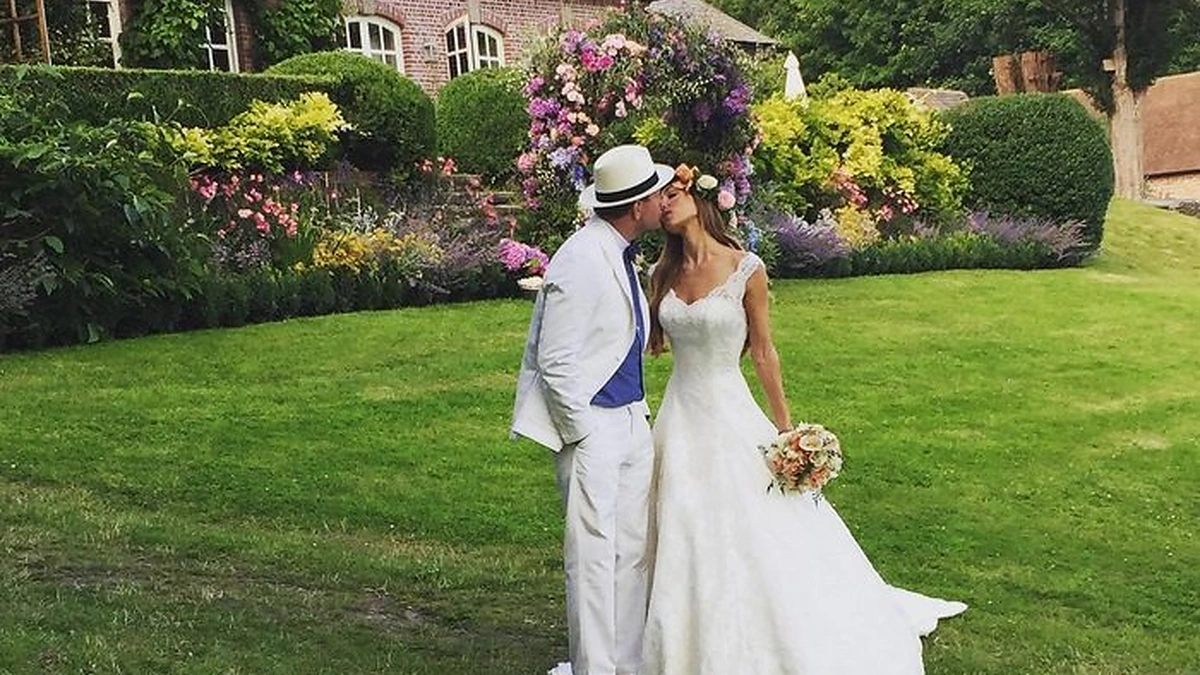 Jacqui Ainsley ir Guy Ritchie