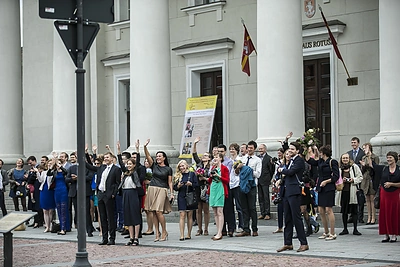 Ados Jonušės ir Martino Ebelingo vestuvių eisena