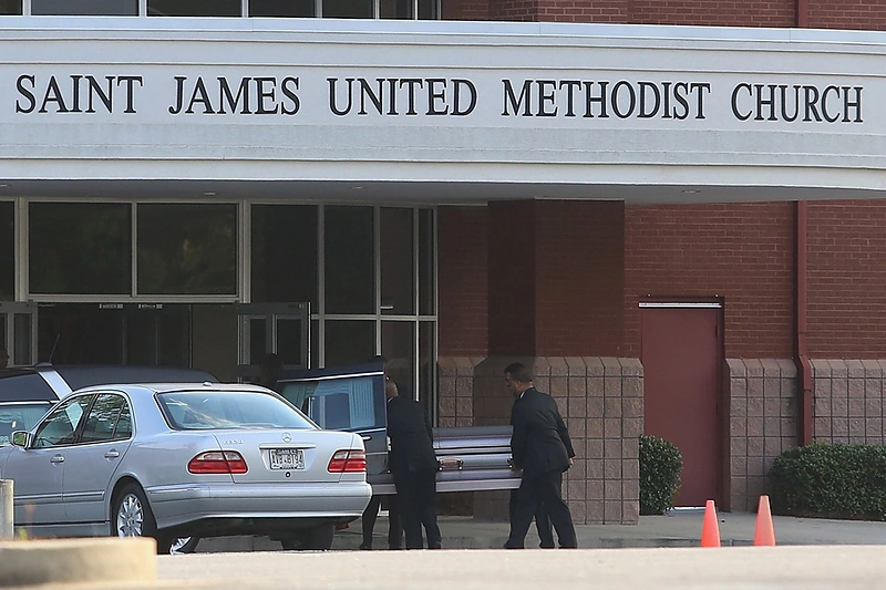 Atsisveikinimo su Bobbi Kristina Brown ceremonija