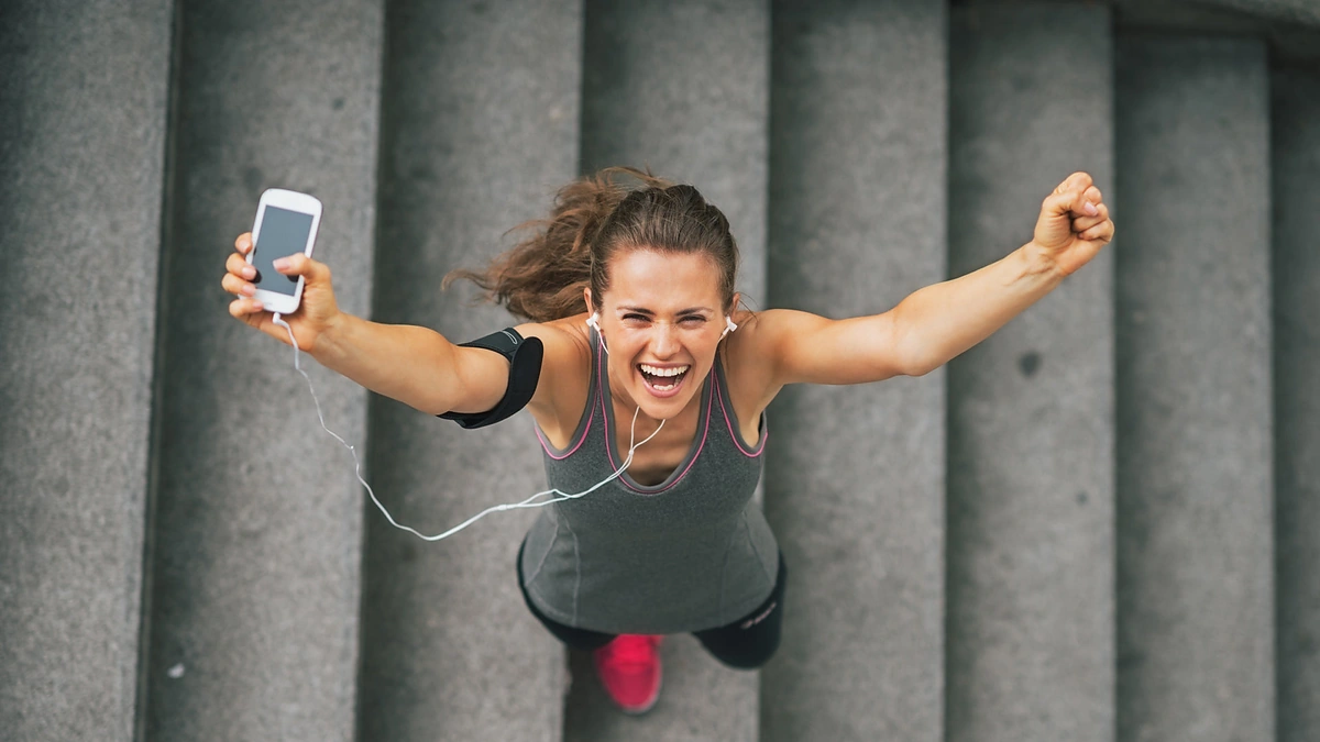 Sportuojanti moteris