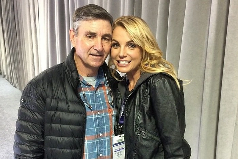 Britney Spears ir jos tėvas Jamesas Spearsas