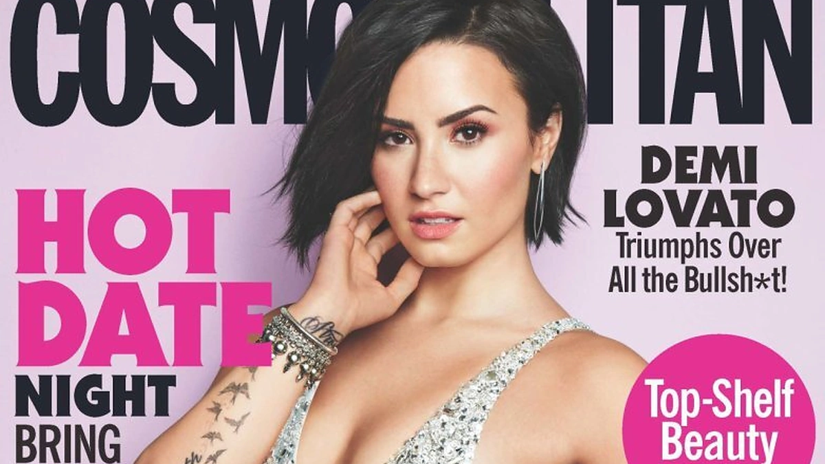 Demi Lovato ant „Cosmopolitan“ viršelio