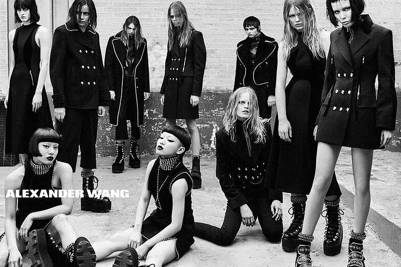 „Alexander Wang“ reklaminės kampanijos nuotrauka