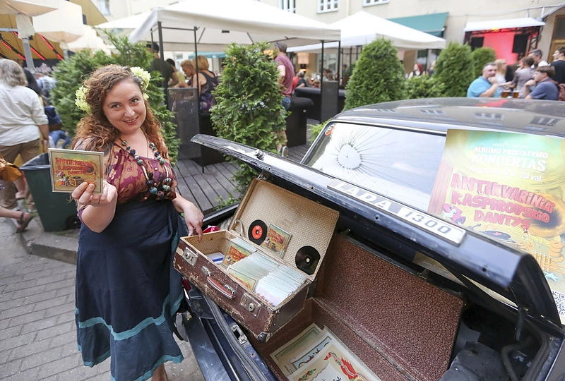 „Antikvarinių Kašpirovskio dantų“ albumo pristatymas