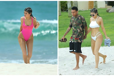 Gimtadienio linksmybes Kylie Jenner tęsia atostogomis Meksikoje