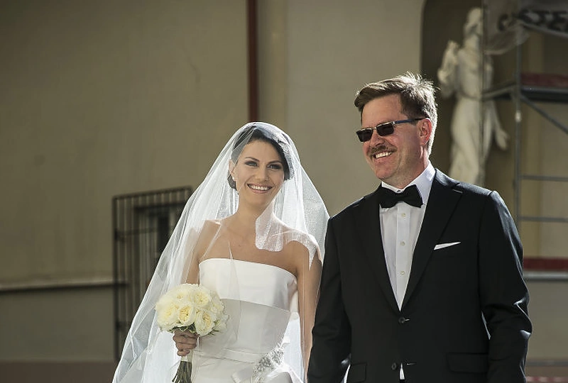 Justė Unguraitytė su tėčiu