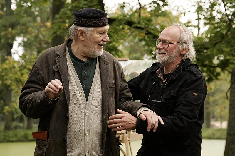 Juozas Budraitis ir Algimantas Puipa