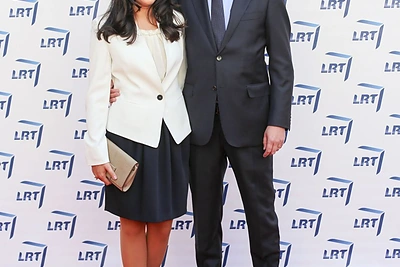 Juras Požela su žmona Živile