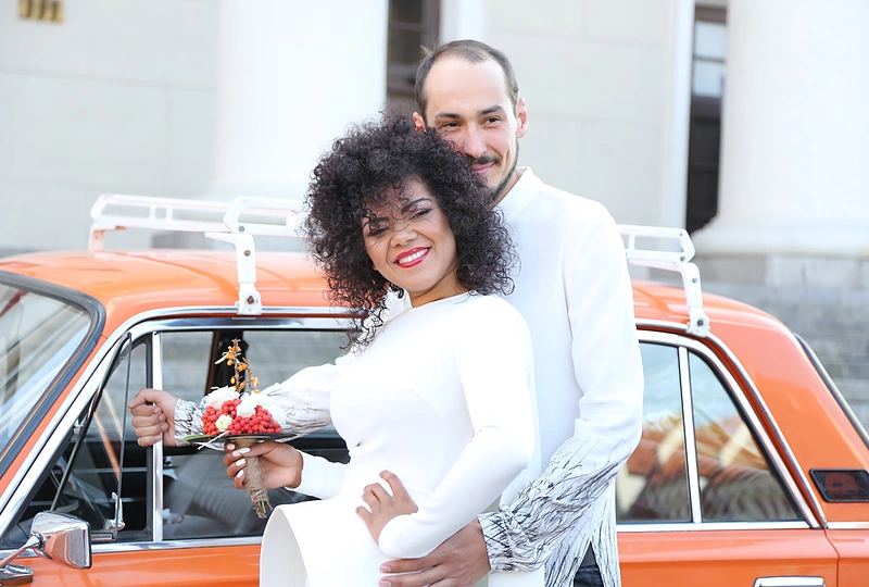 Mykolas Vildžiūnas ir Oneida Kunsunga