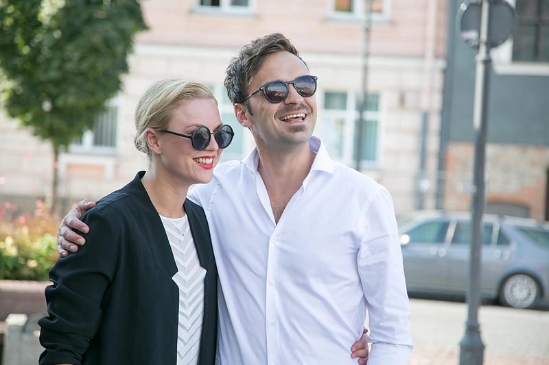 Toma Vaškevičiūtė ir Tadas Gryn / Juliaus Kalinsko / 15min nuotr.