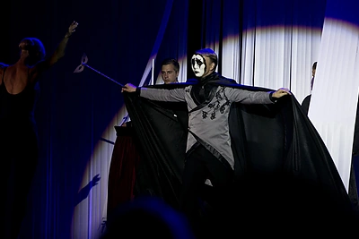 Aleksandro Vasiljevo šou „Mados Alchemija“ akimirka