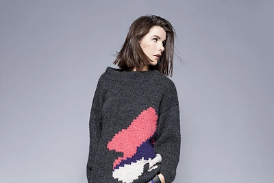 Ramunės Piekautaitės 2015 m. rudens kolekcijos modelis