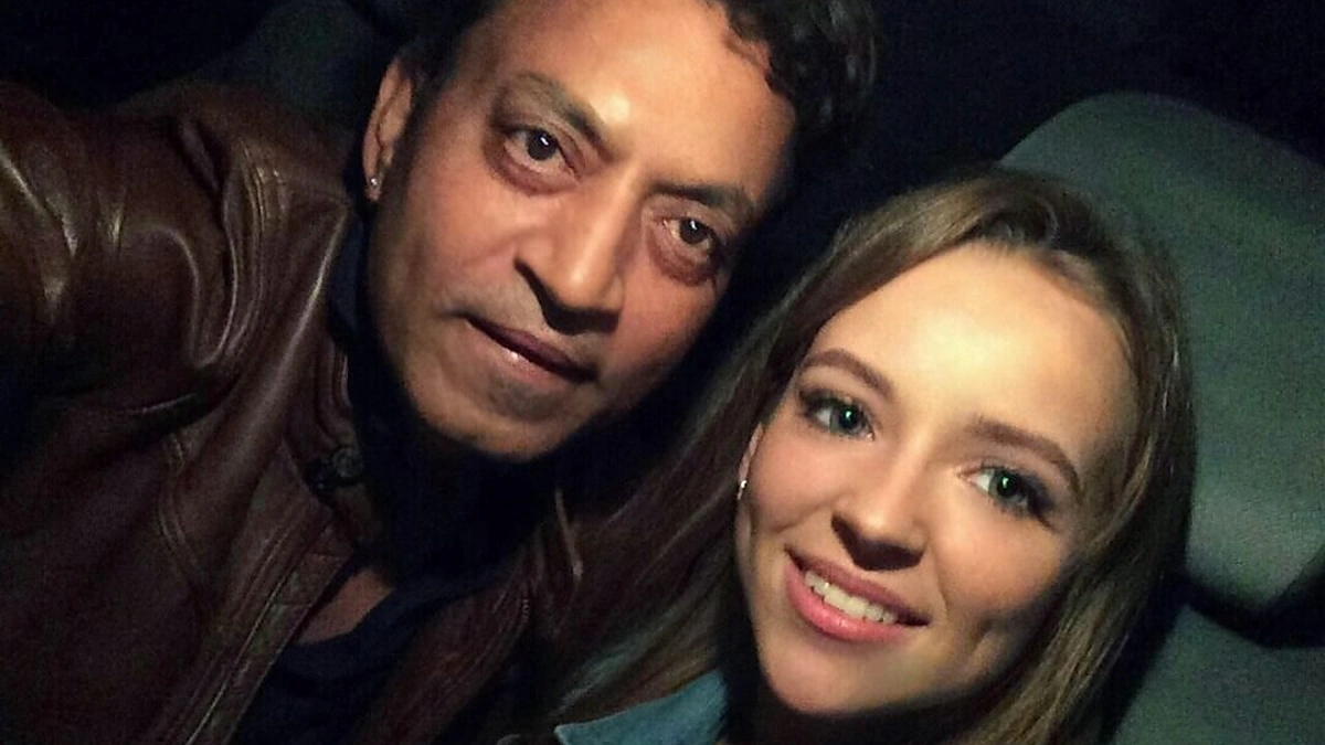 Irrfanas Khanas ir Monika Šalčiūtė