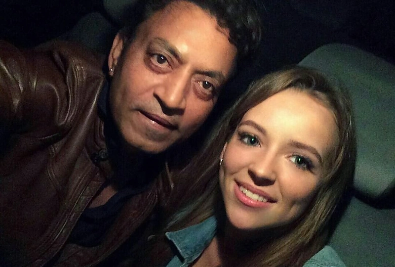 Irrfanas Khanas ir Monika Šalčiūtė