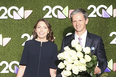 Į Londoną išsikraustę Kaetana ir Nerijus Numavičiai nepraleido televizijos šventės Vilniuje