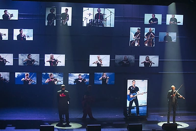 LNK 20-mečio jubiliejaus šventės akimirka