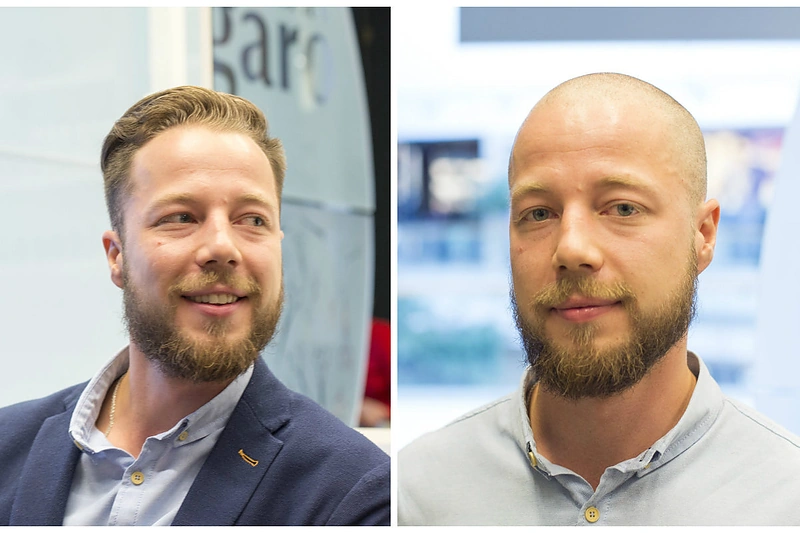 Poetas Mantvydas Leknickas nusiskuto plaukus dėl vėžiu sergančių vaikų