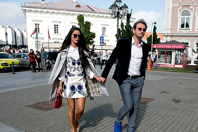 Ieva Daugirdaitė ir Marijus Mikutavičius / Gretos Skaraitienės / BNS nuotr.