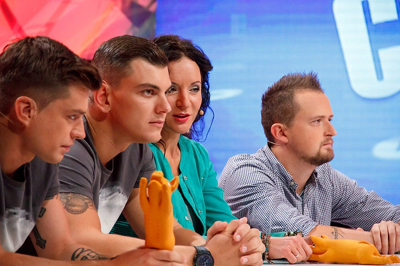 Jonas Nainys, Rolandas Mackevičius, Livija Gradauskienė ir Mantas Katleris