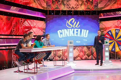 Laidos „Su cinkeliu“ filmavimas