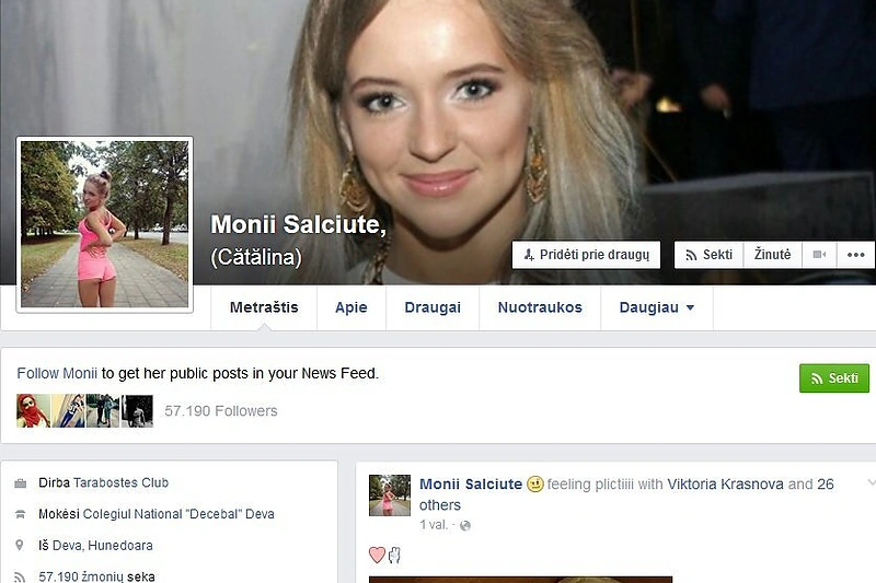 Netikra Monikos Šalčiūtės anketa
