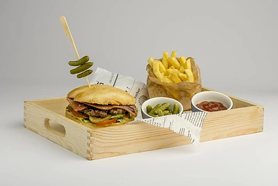 Mėsainiai savo populiarumu vejasi lietuvių nacionalinius patiekalus