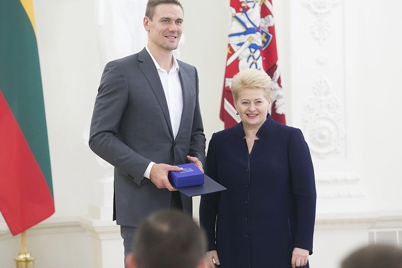 Robertas Javtokas ir Dalia Grybauskaitė