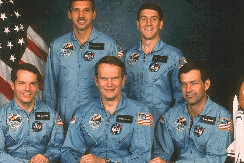 Karolio Bobko kosminės misijos / NASA iliustr.