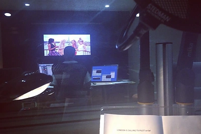 Serialo „London is Calling“ filmavimas