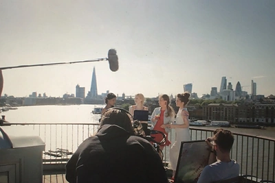 Serialo „London is Calling“ filmavimas