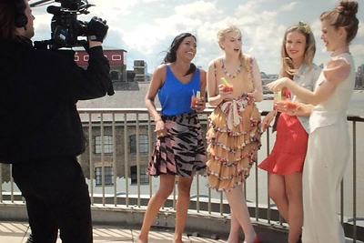 Serialo „London is Calling“ filmavimas