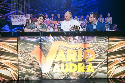 Laidos „Vario audra“ filmavimas