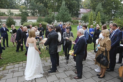 Vestuvių akimirka / Luko Balandžio / 15min nuotr.