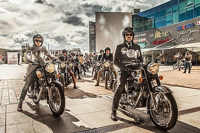 „The Distinguished Gentleman's Ride“ Vilniuje